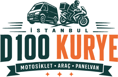 D100 Kurye İstanbul kurye hizmeti logosu